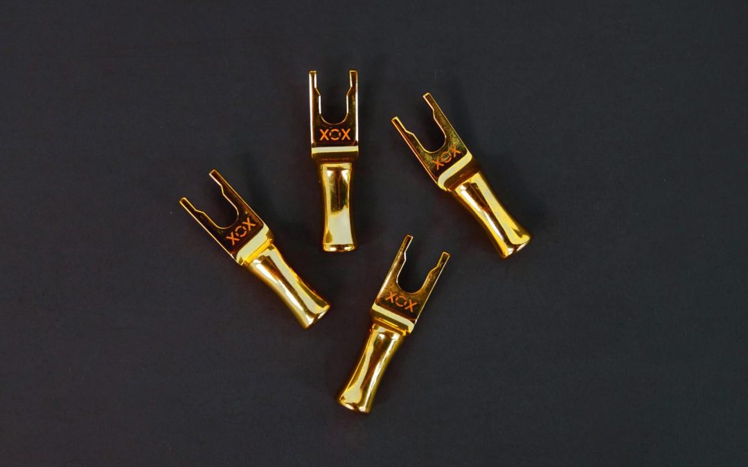 XOX Spade Adapters – Gold Plated Brass